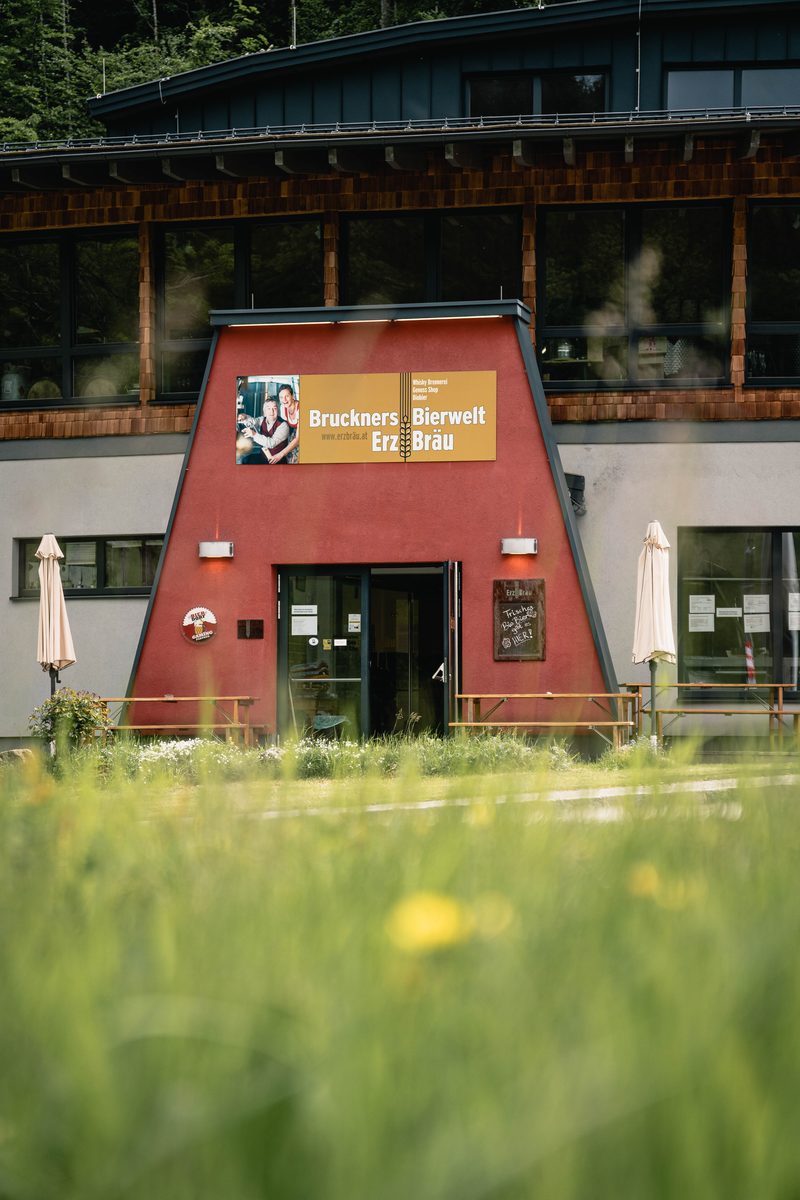 Eingang der Brauerei