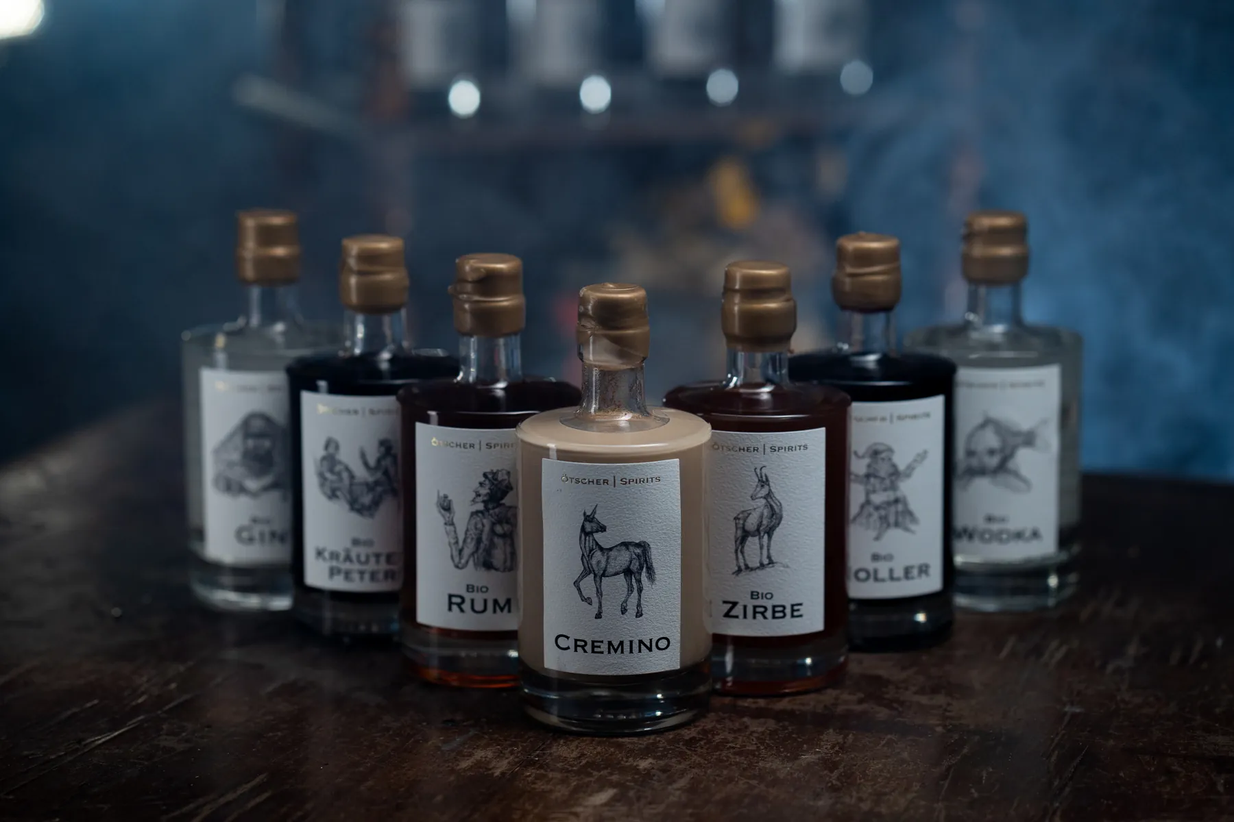 Die sieben Ötscher Spirits mit ihren Sagenfiguren