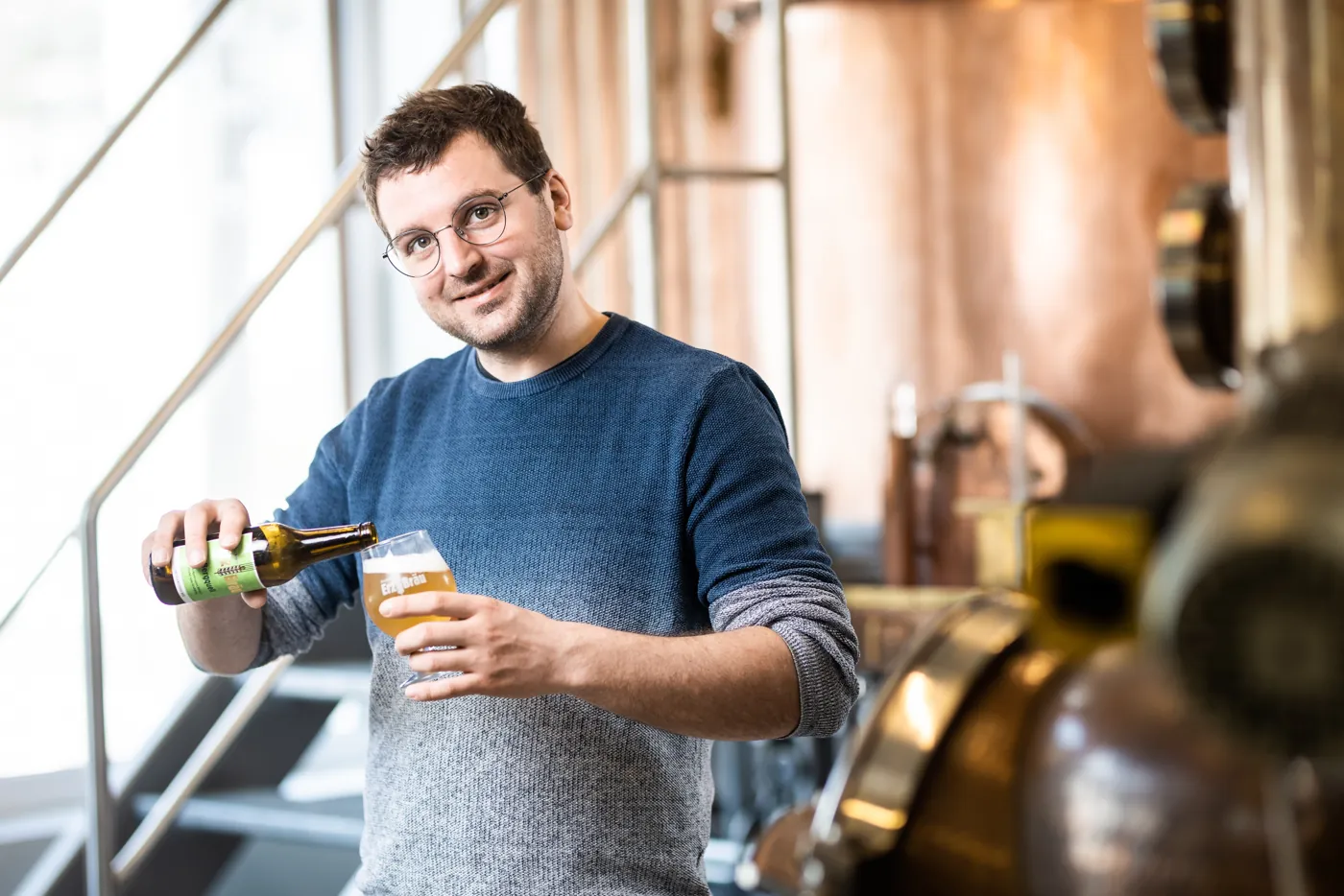 Benjamin Bruckner im Sudhaus