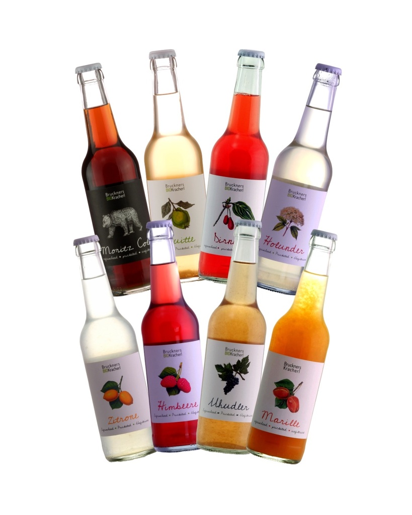 Bruckner's Kracherl Probier-Paket (12×330ml)