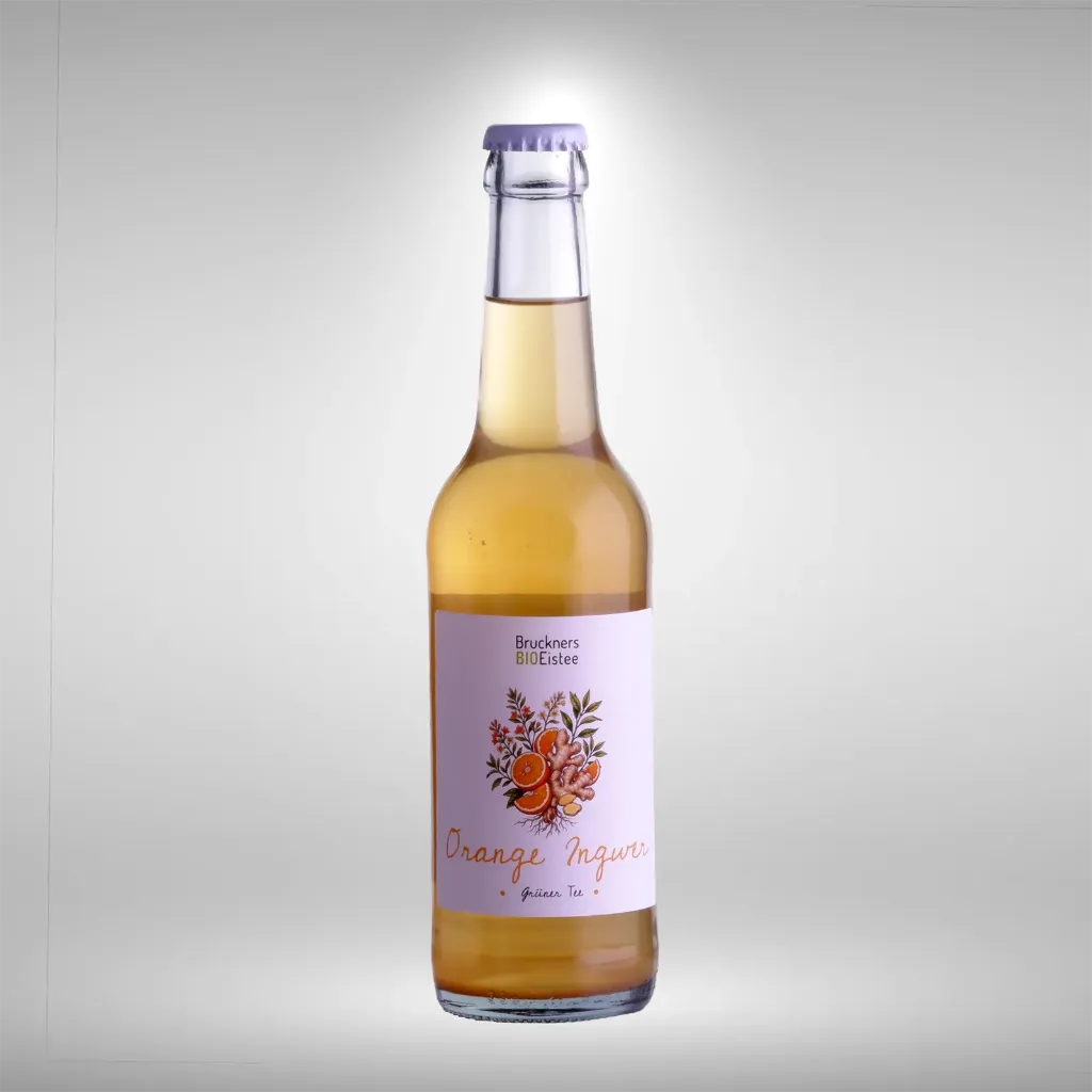 Bio Orange Ingwer Grüntee (12x330 ml)